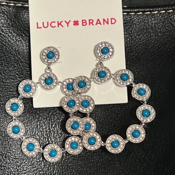 Lucky Brand hoop earrings - Picture 2 of 10